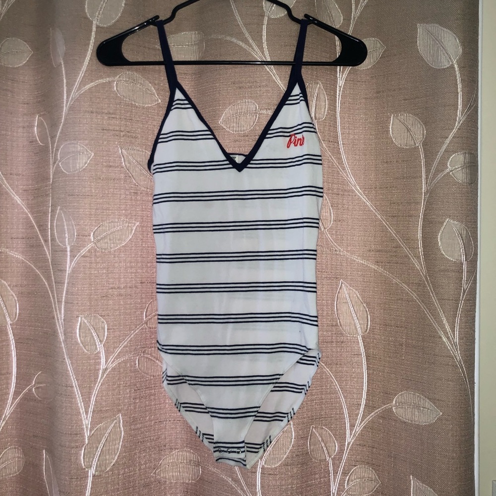 Pink Victorias secret Body suit